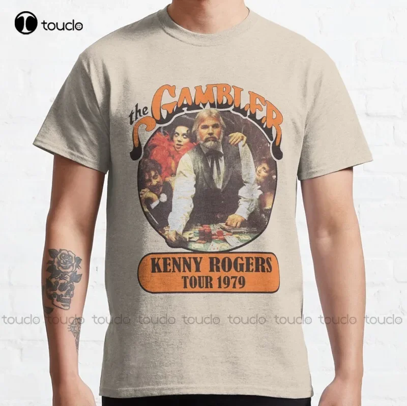 New The Gambler Classic T-Shirt Cotton Tee Shirt girl shirts Custom aldult Teen unisex digital printing Tee shirt