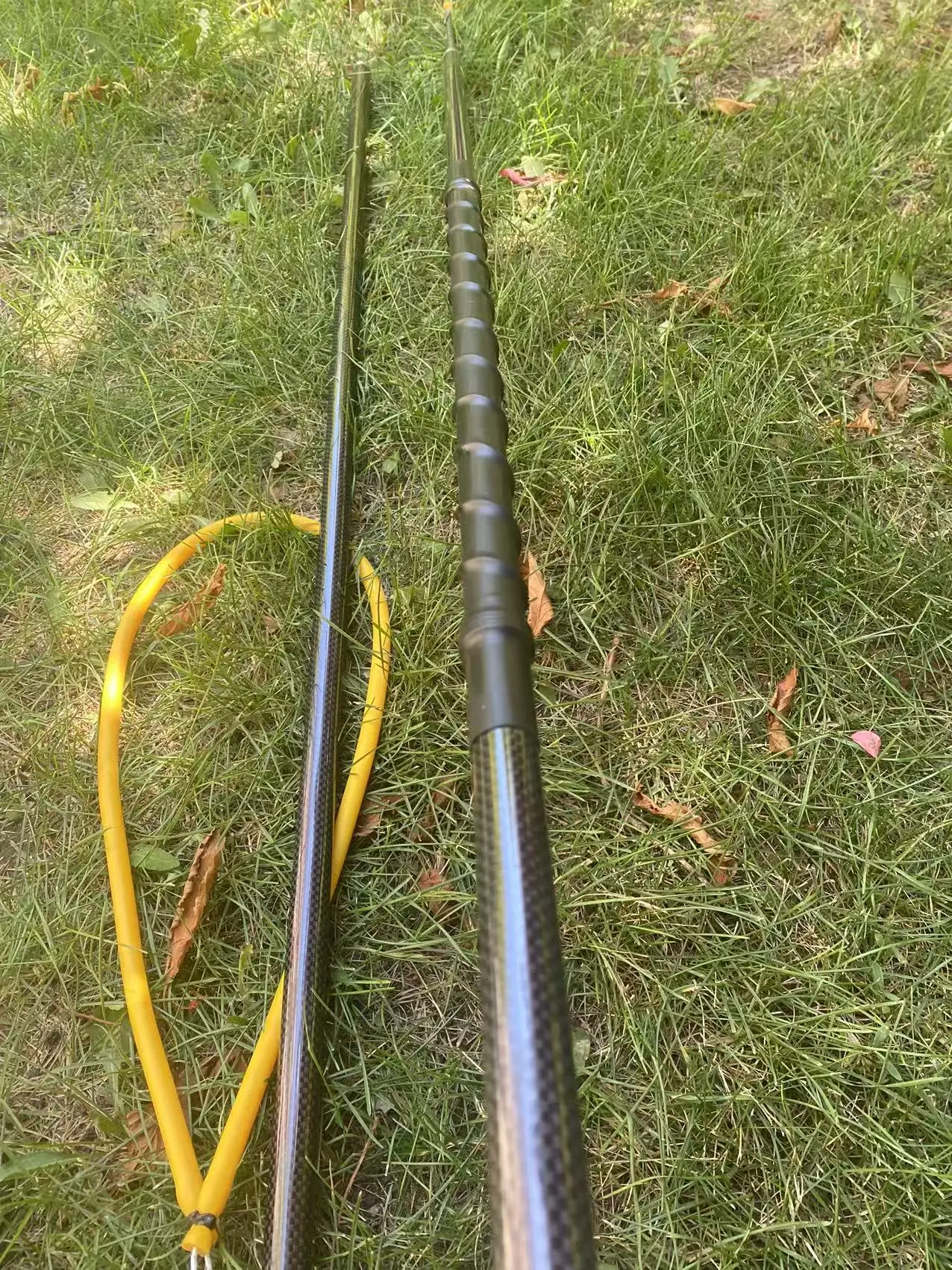 New Carbon Fiber Fishing Spear Diving 2 Sections Detachable Each Section One Meter Can Be Combined for Use Fish Hook
