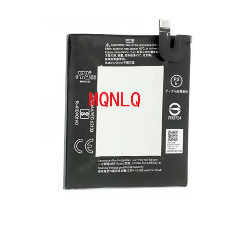 battery For HTC Google Pixel Google Pixel 1 2 3 4 5 6 7 Pro 3A 4XL 5A 6A 5G New Replacement Phone Lithium Battery