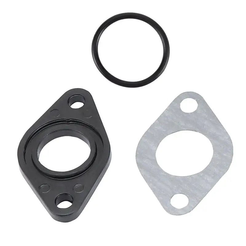 Rubber Replacement Pit Bike Spacer Screw With O-Ring Carburetor Intake Manifold Gaskets Auto Leakage Prevent Intake Spacer Seal