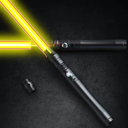 93CM RGB Lightsaber Extended Metal Handle 7 Colors Change USB Rechargeable LED Laser Sword Switchable Saber Sound Cosplay Gift