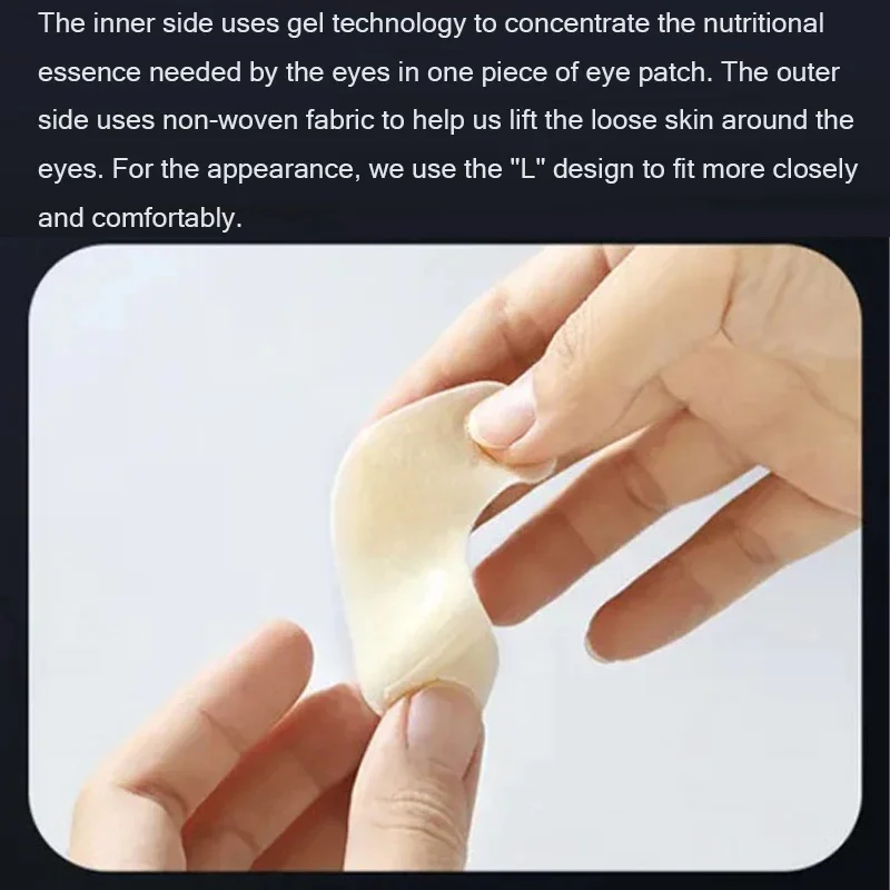 Eyes Bag Remove Collagen Eye Patch Instant Fade Fine Lines Dark Circles Fat Particles Moisturizing Anti-Puffiness Korea Eye Care