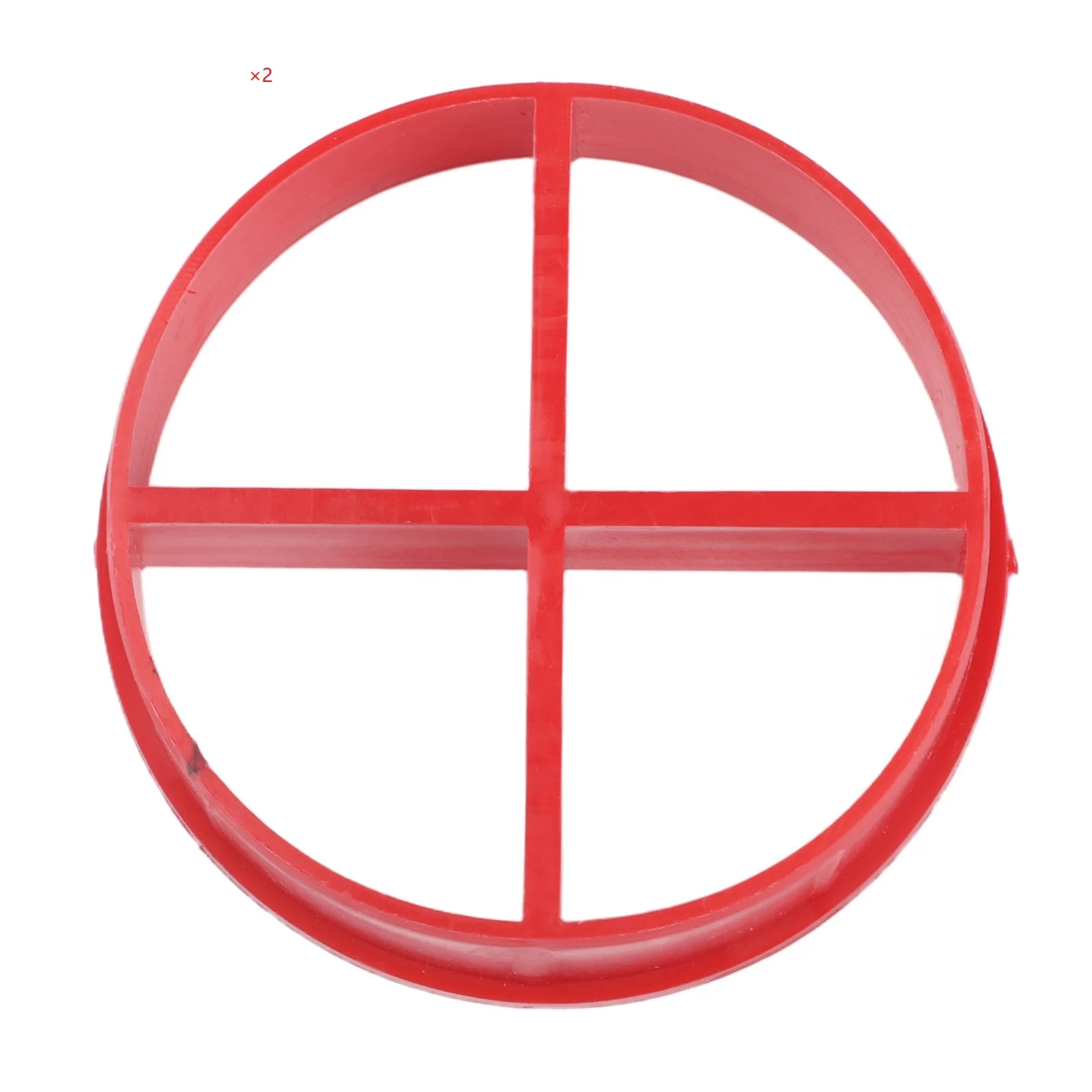 Divider Ring for Welding Rod Storage Tube Metal 360mm x 78mm Red with Moisture Resistant Design and Rod Length Reference