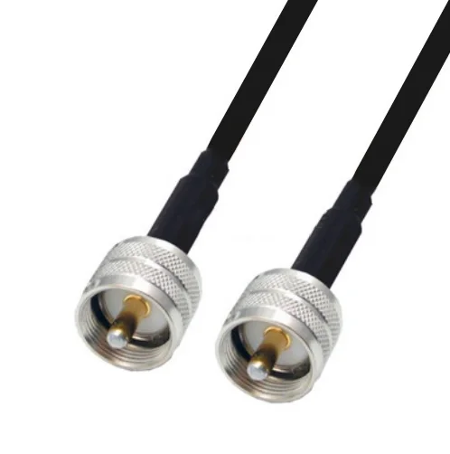 LMR240 Cable PL259 UHF male to UHF male Connector LMR-240 50-4 Low Loss 50 ohm Coaxial Pigtail Jumper 10cm-15m