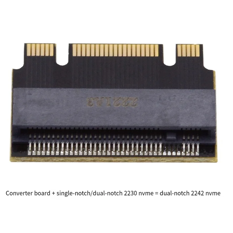 AY14-لينوفو ليجيون Go SSD لوح مهايئ الحالة الصلبة يده NVME إلى NVME بطاقة محول القرص الصلب M.2 SSD 2230 إلى 2240