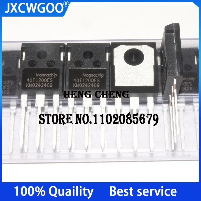 

10PCS 100%New Original MBQ40T120QES 40T120QES TO-247 40A 1200V IGBT