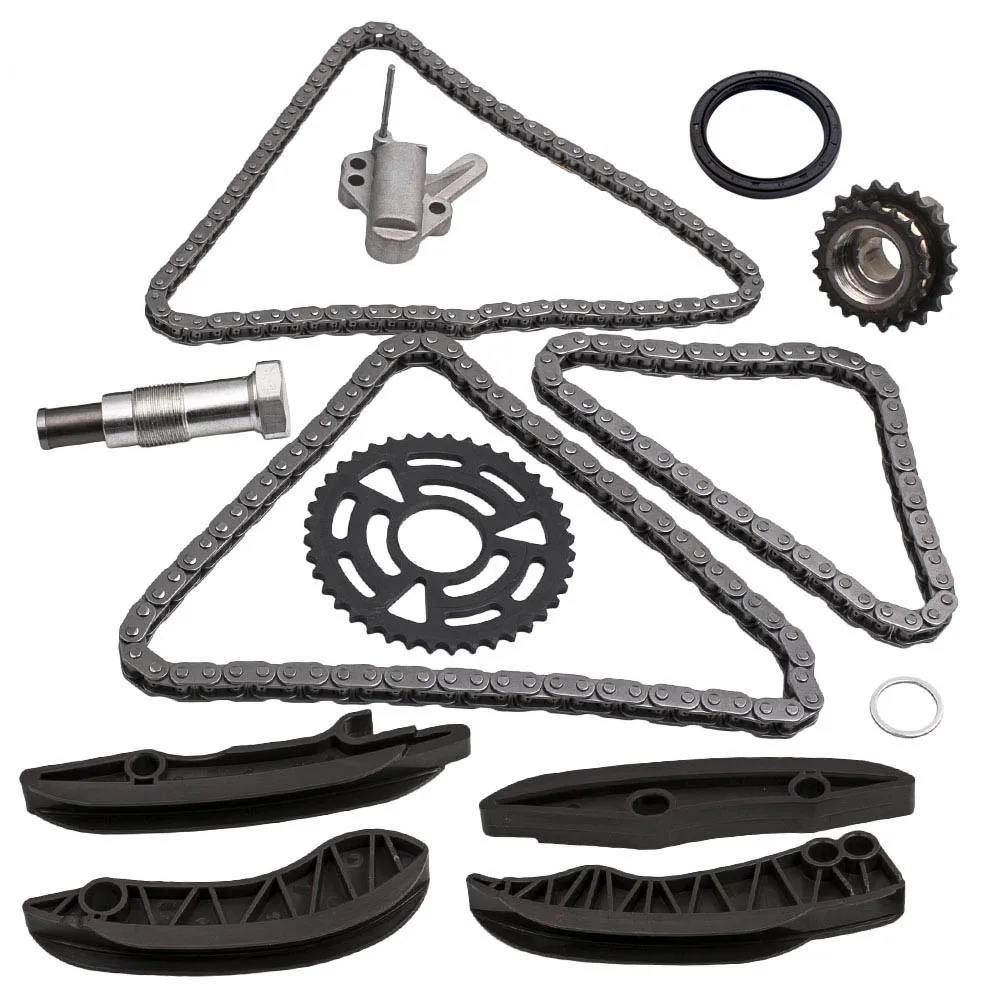مجموعة سلسلة التوقيت لمحرك BMW N47 D20 2.0 N47D20A N47D20C 11318509926   لـ 1 3 5 X1 X3 Series العلوي السفلي N47/N47N ديزل