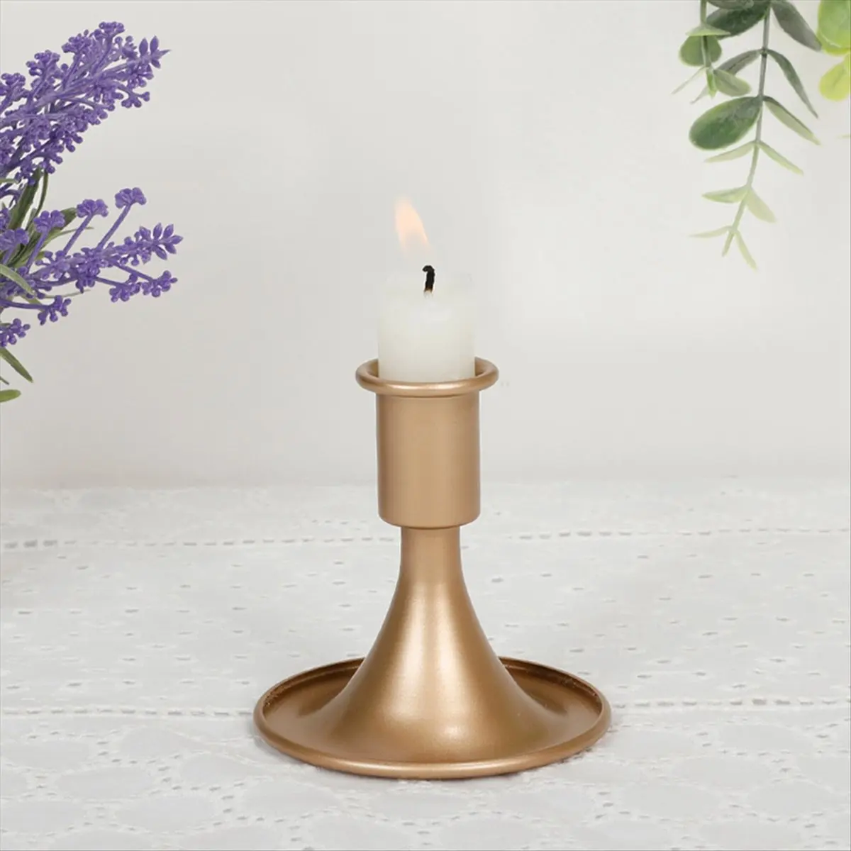 B17C B-Candlestick Holders Taper Candle Holders,Candle Stick Candle Holder for Table Centerpiece, Wedding Reception, Festivel