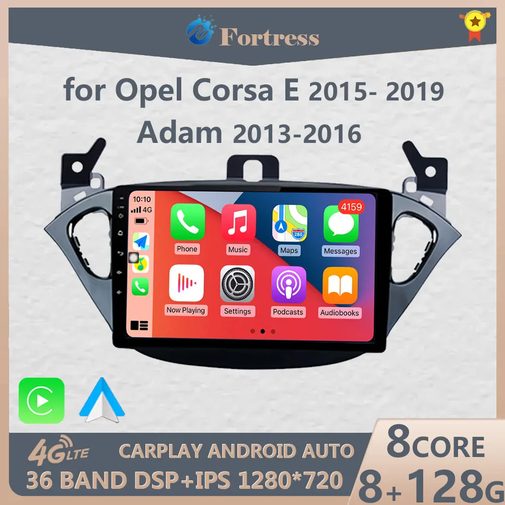 

Android 12 For Opel Corsa E 2014 2015 2016 2017 2018 2019 Car Radio Audio Multimedia GPS Navigation Auto Stereo BT Carplay 2 Din