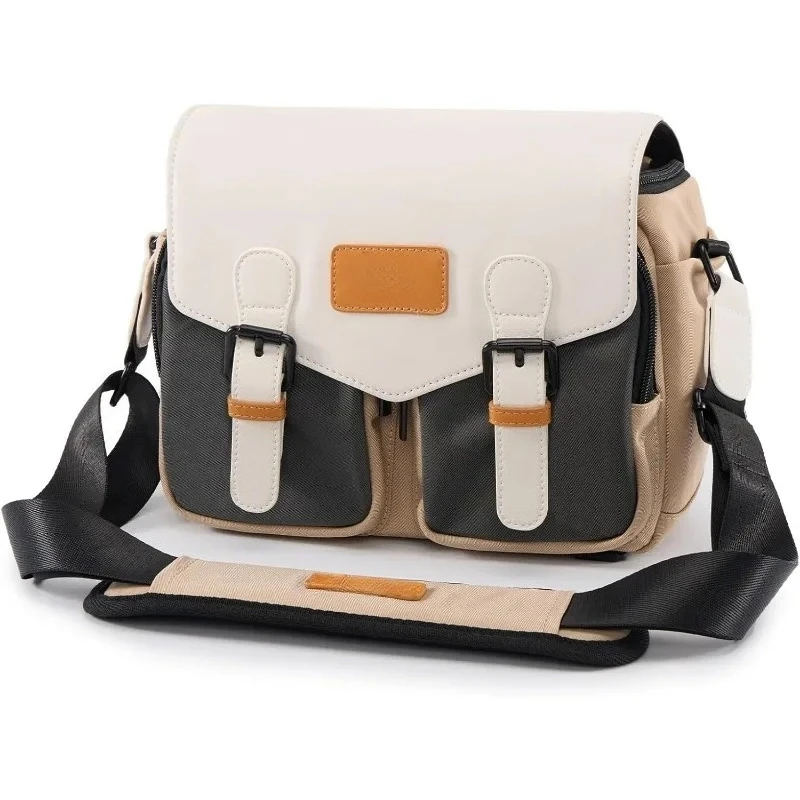 

New Camera Bag Crossbody Bag Messenger Bag,Travel Camera Bag,Suitable for Canon,SONY,Fuji Digital SLR Camera,Lens