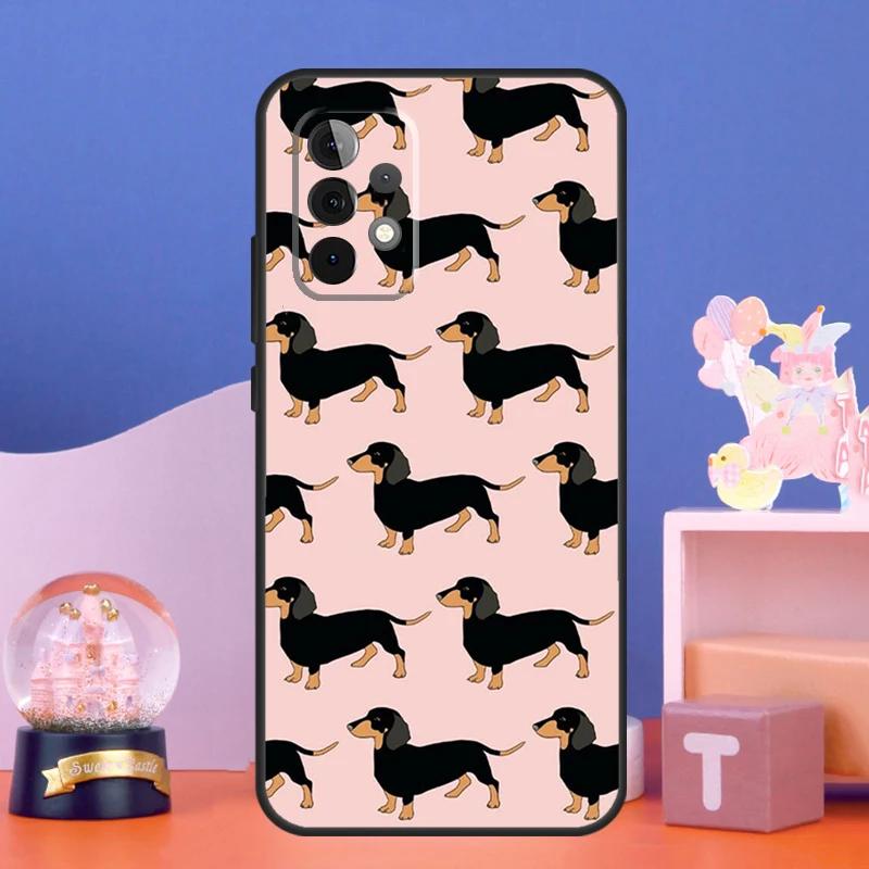 Dachshund Sausage Dog Funda For Samsung Galaxy A13 A23 A33 A53 A52 A32 A22 A12 A51 A71 A15 A25 A14 A34 A54 Case