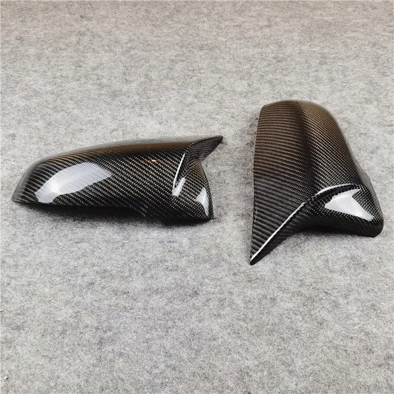 سيارة مرآة الإسكان لسيارات BMW X1 F48 F49/X2 F39/Z4 G29/F52/F40/F44/تويوتا سوبرا 16-IN الكربون نظرة السيارات جزء مرآة الرؤية الخلفية قبعات #2