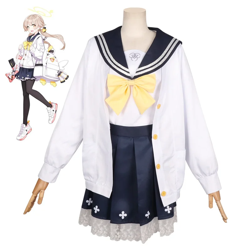 

Blue FilecosFurubumi Mei Cute Sailor Uniform Game AnimecosplayPerformance Set