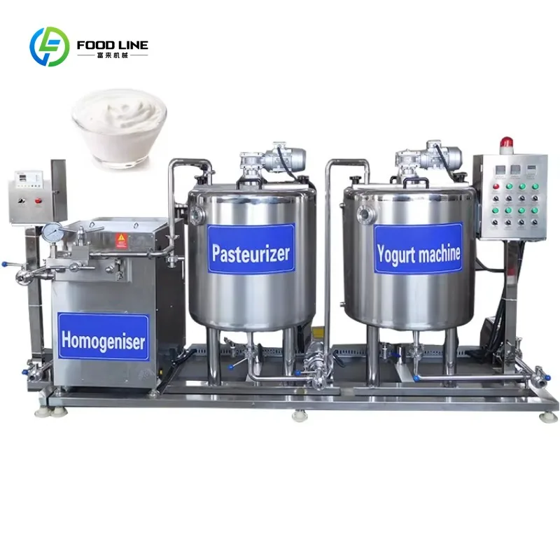 Yogurt Production Line with Fruit Dosing Fermentation Filling for Commercial Factory Custom