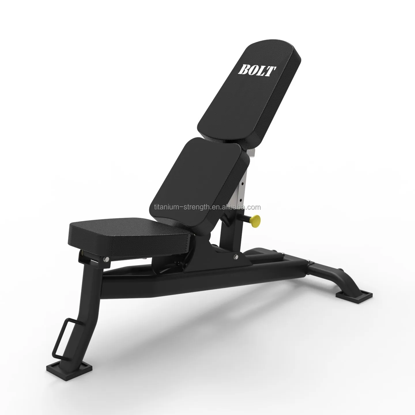 Well Selling Adjustable Bench Flat to 90 Degrees Able to Match Different Accessories for a Variety of Sports in Gyms or at Home.