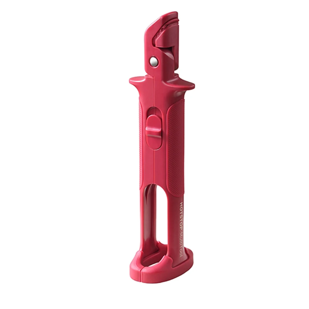 

Multi-functional Kitchen Anti-scalding Clip Red Silicone Gripper for Hot Bowels Plates Pans High Temperature Non-slip Easy Clean