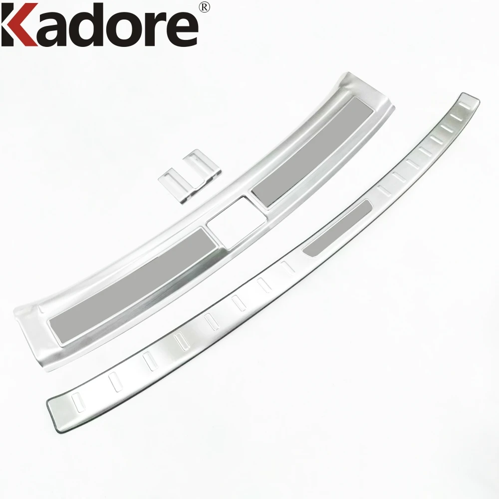 

Rear Trunk Bumper Cover Trim For MG Zs SUV 2017 2018 Stainless Steel Car Tail Gate Door Sill Plate Protector Guard Accessories