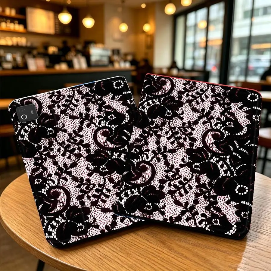 Lace Bow With Pencil Holder Case for Xiaomi Redmi Pad SE K Pad 8.8 9.7 12.4 Inch Pad 6s Pro 7 Ultra Pad 5 6 7 8 Pro