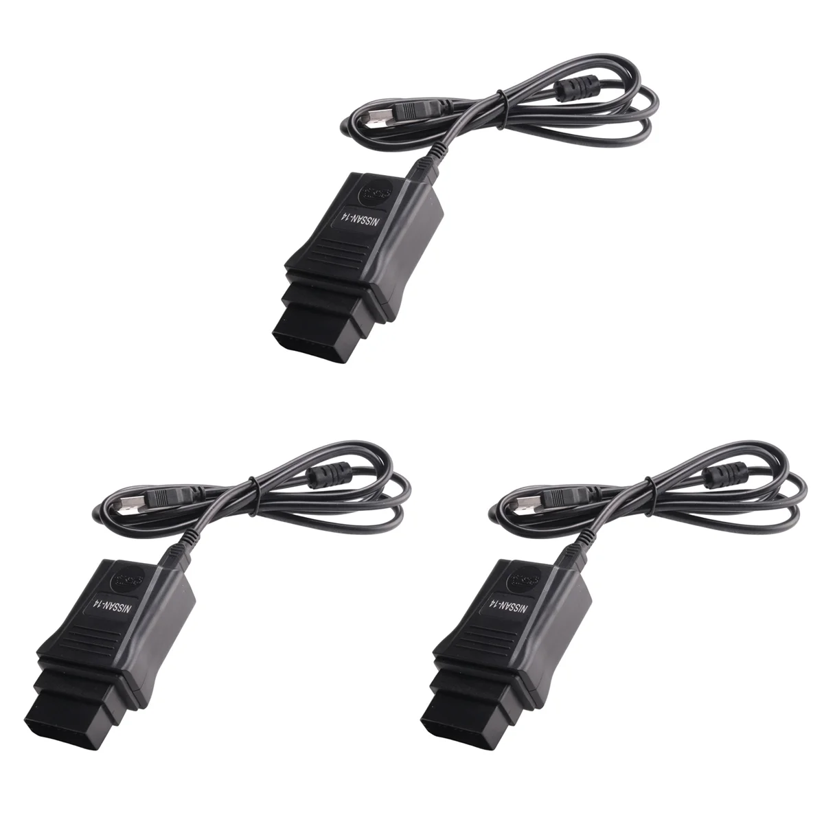 

3X 14 Pin for Consult Interface 14Pin USB Car Diagnostic OBD Fault Code Cable Tool OBD to OBD2 16Pin Connector