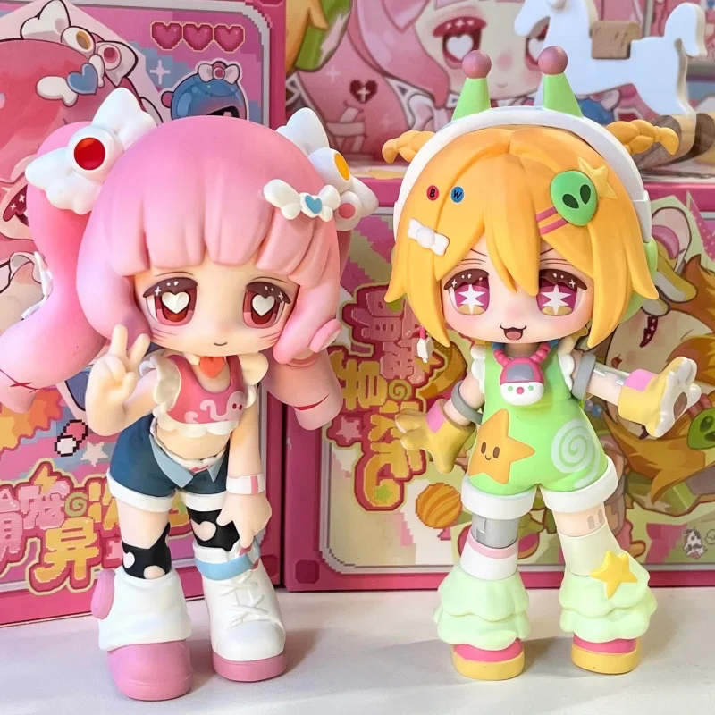 En Stock SIMONTOYS TOMIZ Figuras de Acción de la Serie Cute Pet Another Dimension en Caja Ciega, Decoración de Escritorio, Regalo de Cumpleaños para Niñas