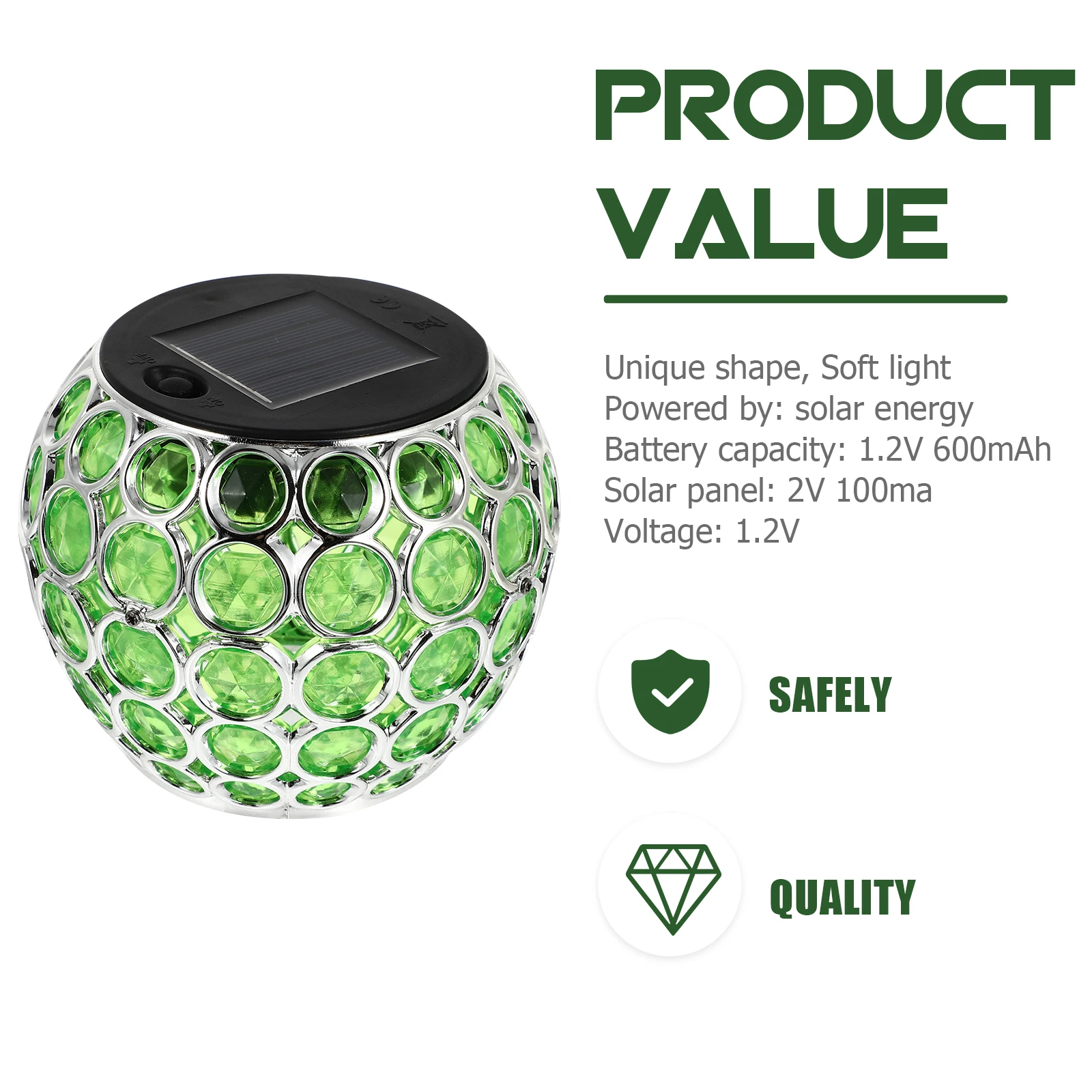 

Solar Outdoor Decorative Lights for Balcony Garden Yard Festive Atmosphere Durable Practical Wide Application