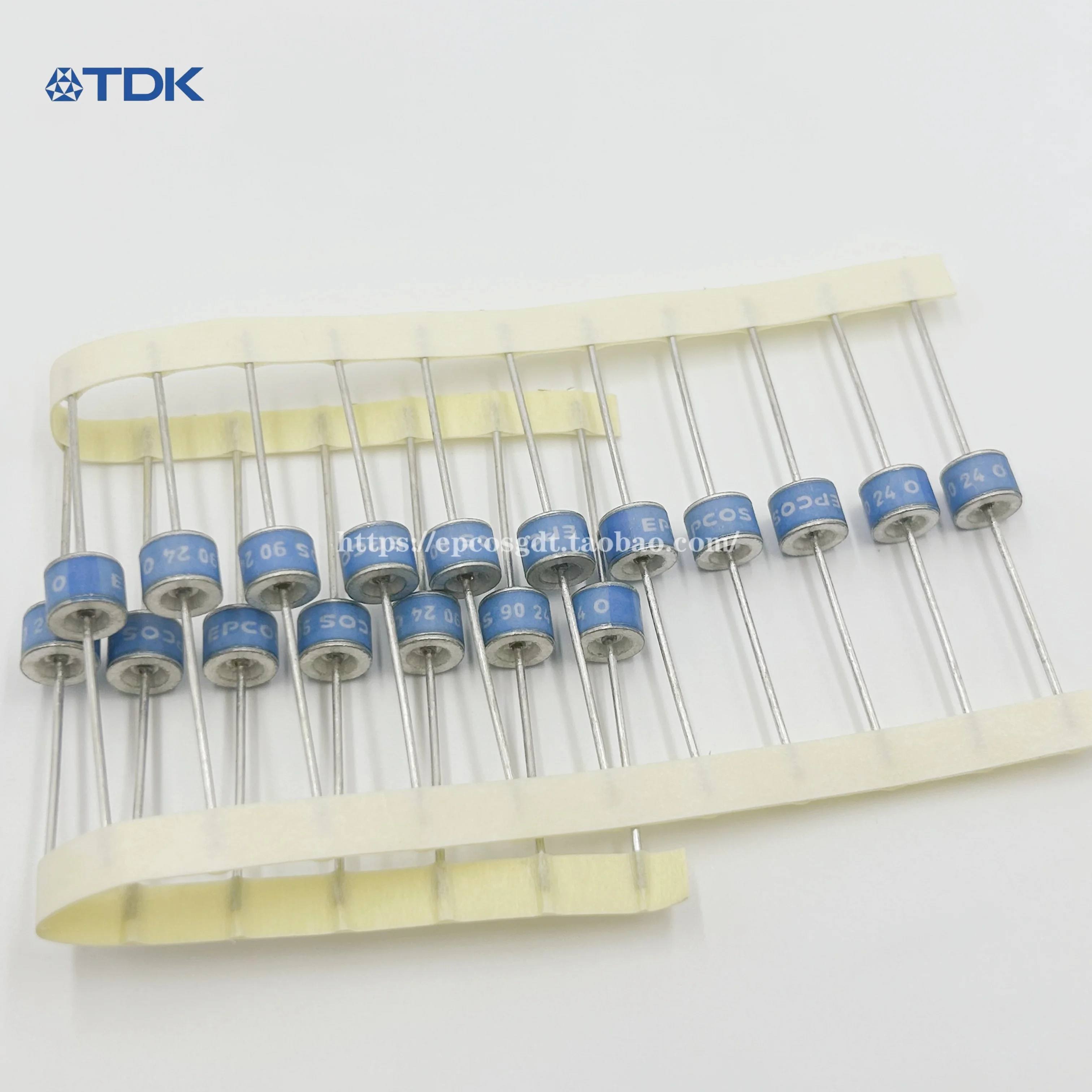 5PCS B88069X2840S102/T502 EPCOS/TDK ceramic gas discharge tube A81-A150X 2R 150V blue 8 * 6mm 20KA Surge protective