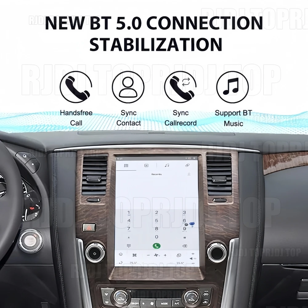 For Nissan Armada Patrol Y61 Y62 For Infiniti QX80 QX56 2010-2020 Carplay 12.1inch Android Screen Car GPS Navi Multimedia Stereo