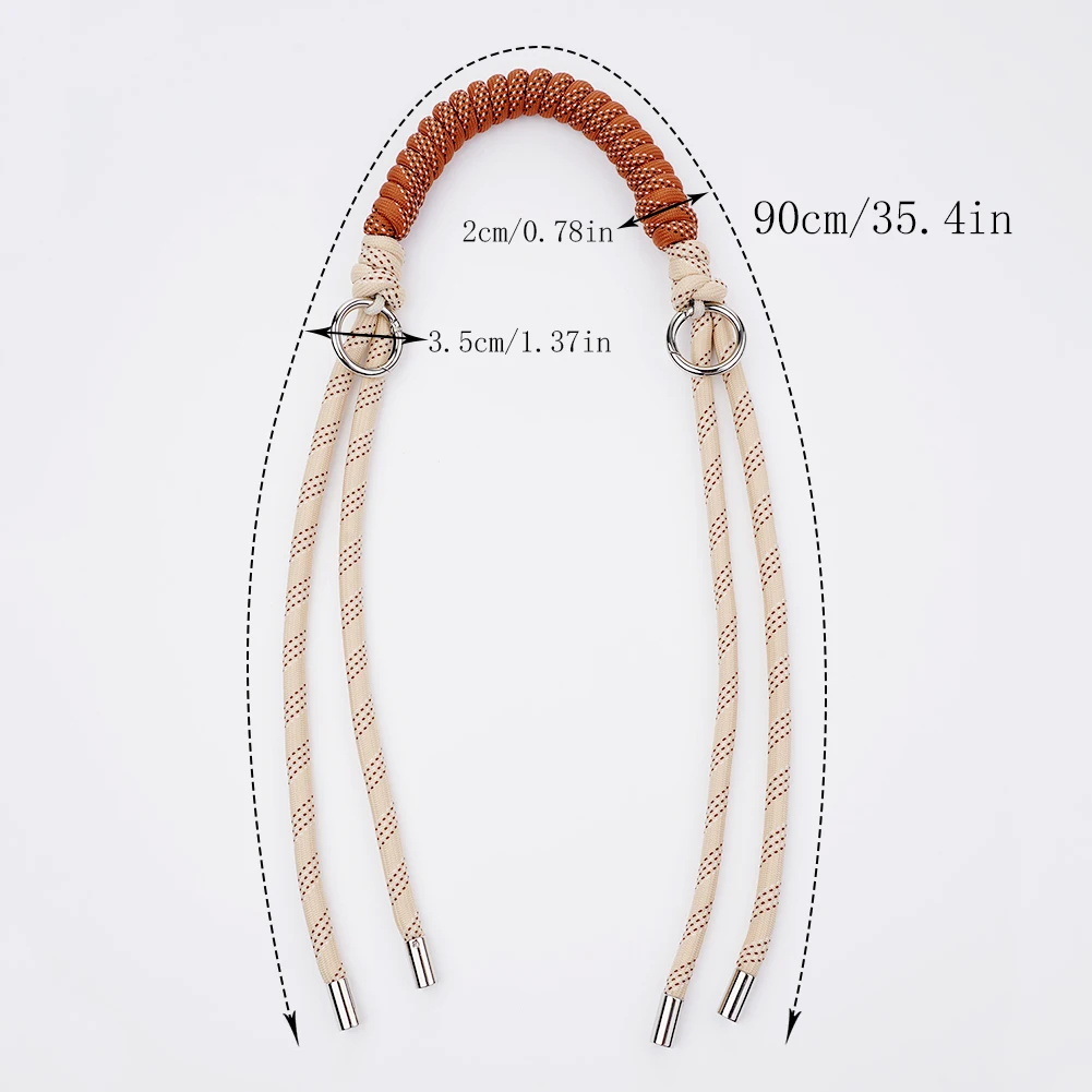 New Bags Hand Strap For longchamp Mini Bag Woven Strap Bags Transformation Bags Accessories Short Strap