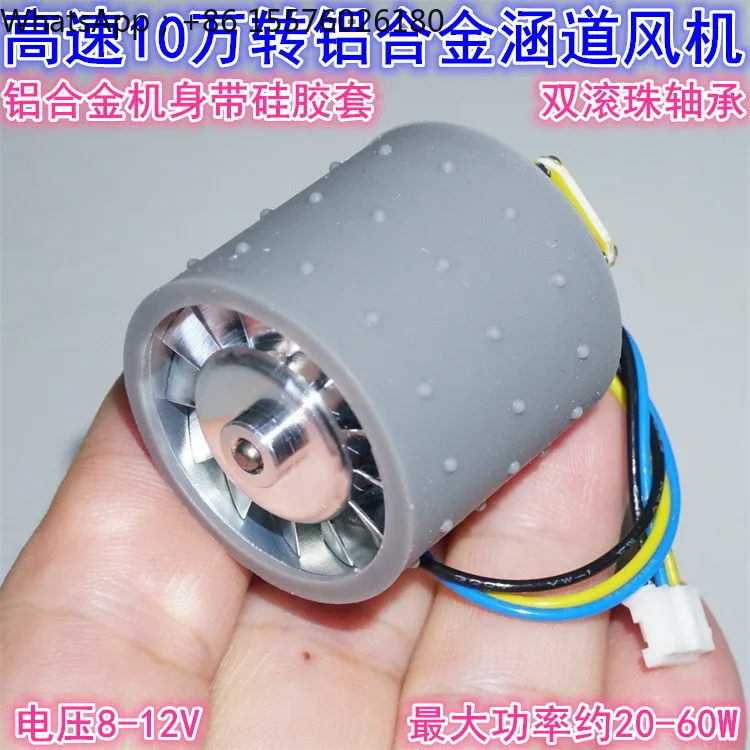 Violent Brushless Motor High-speed Duct Hair Dryer 12V60W Miniature Brushless Violent Hair Dryer