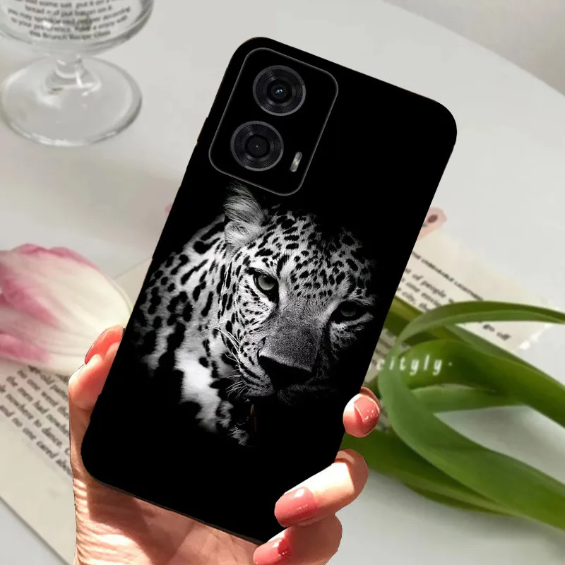 For Motorola Moto G34 5G Case animal Silicone Soft TPU Back Covers For Moto G34 Case MotoG34 Protective Catoon Funda Coque