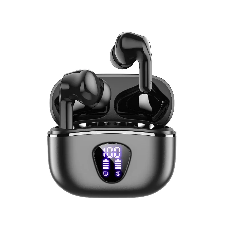 Call Bluetooth Headset 5.3 Private Mode Wireless Large Capacity Sweat-proof In-Ear Noise Cancelling Headset