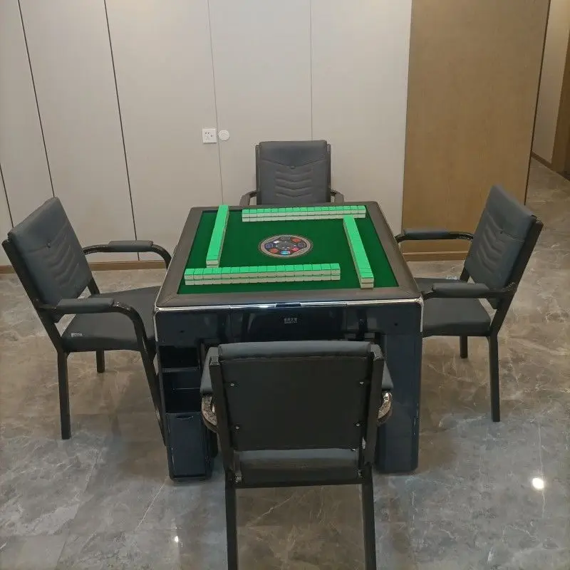 Fully Automatic Folding Dining Table Dual purpose Chess and Card Teahouse Hotel Four Port Machine Multifunctional Machine