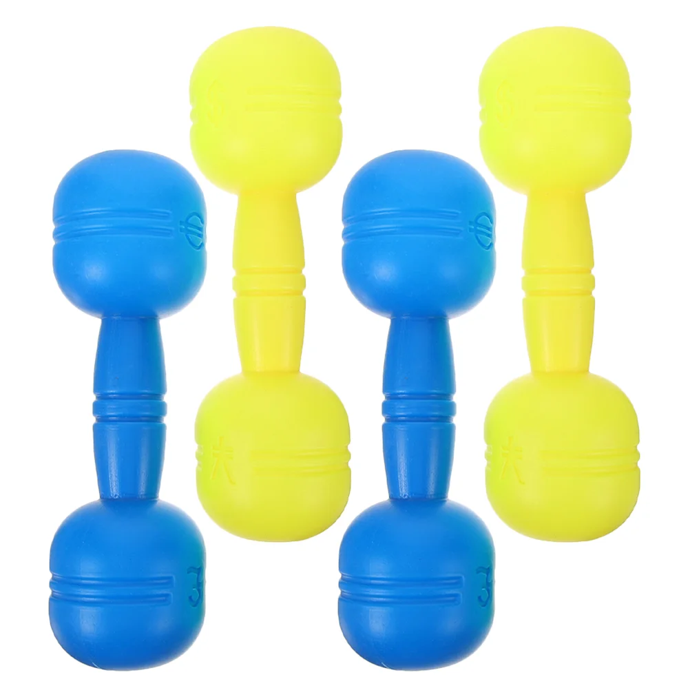 2 Pairs Toy Children's Dumbbell Kids Dumbbells School Weights Fitness Equipment Accessory Exercising Home Pupils