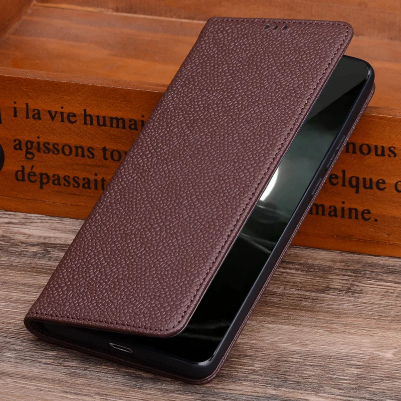 Luxury Genuine Leather Wallet Business Phone Case For Huawei Pura70 Pro Plus Ultra Cover Credit Card Money Slot Cover Holster