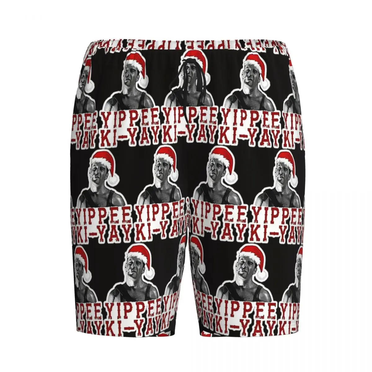 

Custom Yippie Ki-Yay Die Hard Christmas Shorts Sleeping Pants Men Pajama Pants Lounge Sleep Sleepwear Bottoms