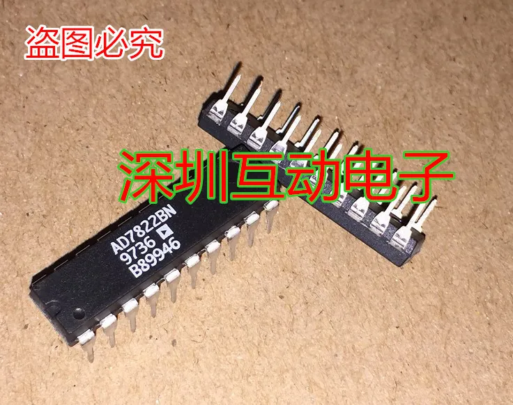 Free shipping   AD7822BNZ AD7822BN AD7822 DIP-20     10PCS
