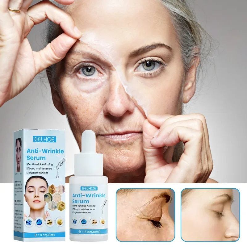 Rimpelverwijderaar Gezicht Serum Anti-Aging Hydraterende Hydrerende Vervaging Fijne Lijntjes Donkere Vlekken Verheldering Van De Huid Lift Verstevigende Essentie