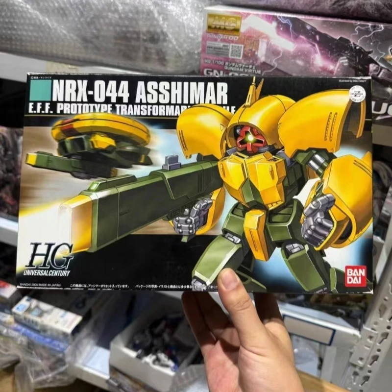 バンダイ本物のガンダムモデルキットアニメフィギュア-hg-1-144-nrx-044-アシマーコレクションガンプラアニメアクションフィギュア模型玩具ギフト