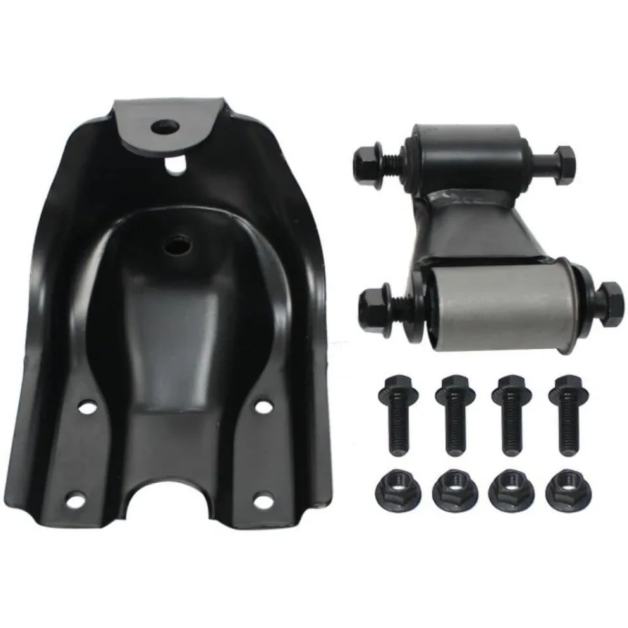 Pair Rear Leaf Spring Shackle Hanger Bracket for 19881997 Chevy GMC C1500 C2500 722102 Durable HeavyDuty Suspension Support for