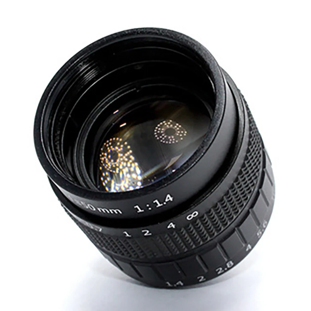 

Объектив B67C 50 мм F1.4 2/3 с C-креплением, ручная диафрагма, для фотооборудования, промышленный объектив