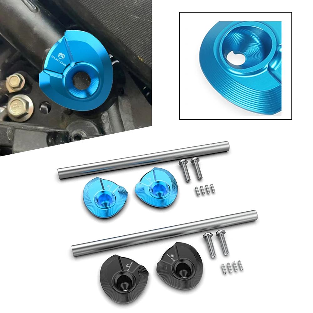 

Motorcycle 450MT Frame Hole Cap Plug Frame Insert Swingarm Bolt Cover Parts For CFMOTO CF MOTO 450 MT 450 MT450 2024 2025 2026