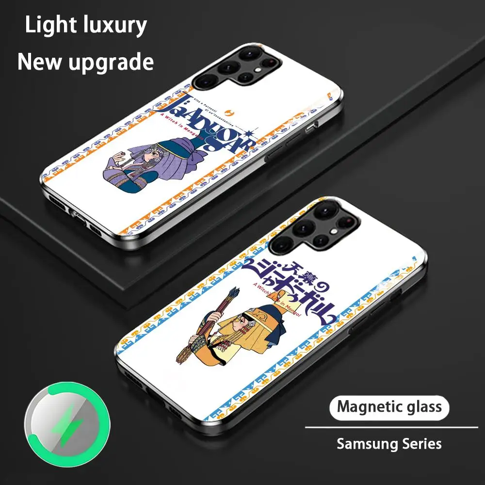 NEW A Witch's Life in Mongo Phone Case For Samsung S26 S25 S24 S23 S22 S21 S20 Plus Ultra Glass Magnetic Case