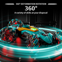 Gesture sensing remote control stunt car, best car toy gift for children, with light music spray, four-wheel drive 360 °   rotat