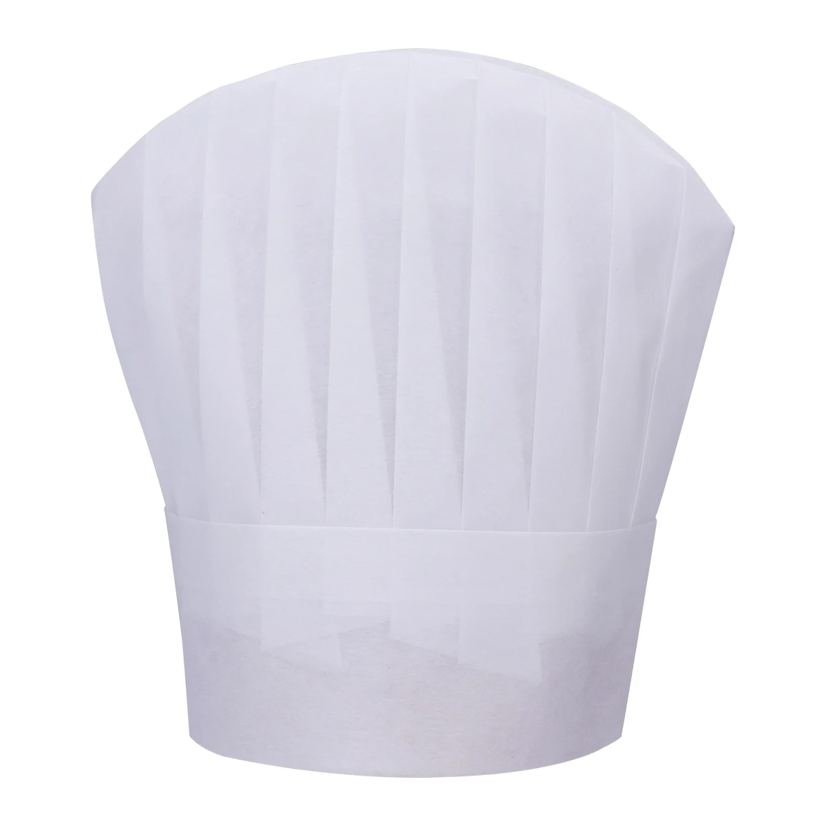 

5pcs Disposable Chef Hat Non Woven Material Kitchen Cooking Restaurant Food Server Hygienic Design Prevent Pollution Suitable