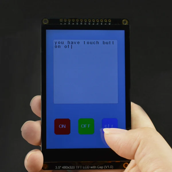 

DFRobot 3.5 & quot;480 x320 TFT capacitive touch screen