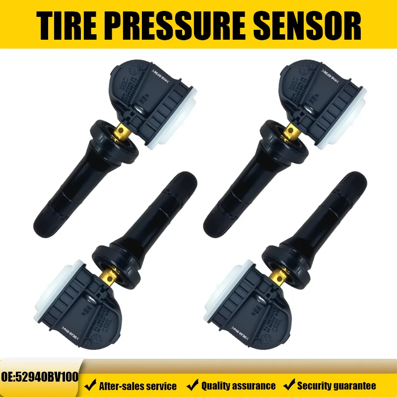 1/4PCS Reifendrucküberwachungssensor TPMS 52940BV100 für KIA Sportage EV6 Hyundai Tucson Creta kompatibel mit 52940-BV100