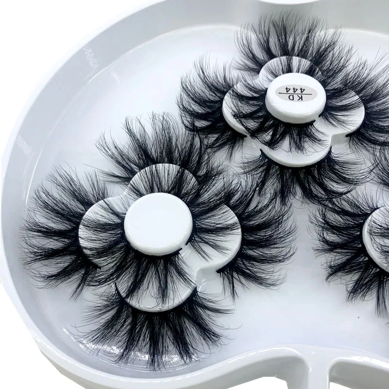 HBZGTLAD 9 Paar 8-25mm 3D Nerz-Wimpern Flauschig und Geschwungen Weich und Locker Maßgefertigte Box mit Natürlich Aussehenden Nerz-Wimpern – Detail 22