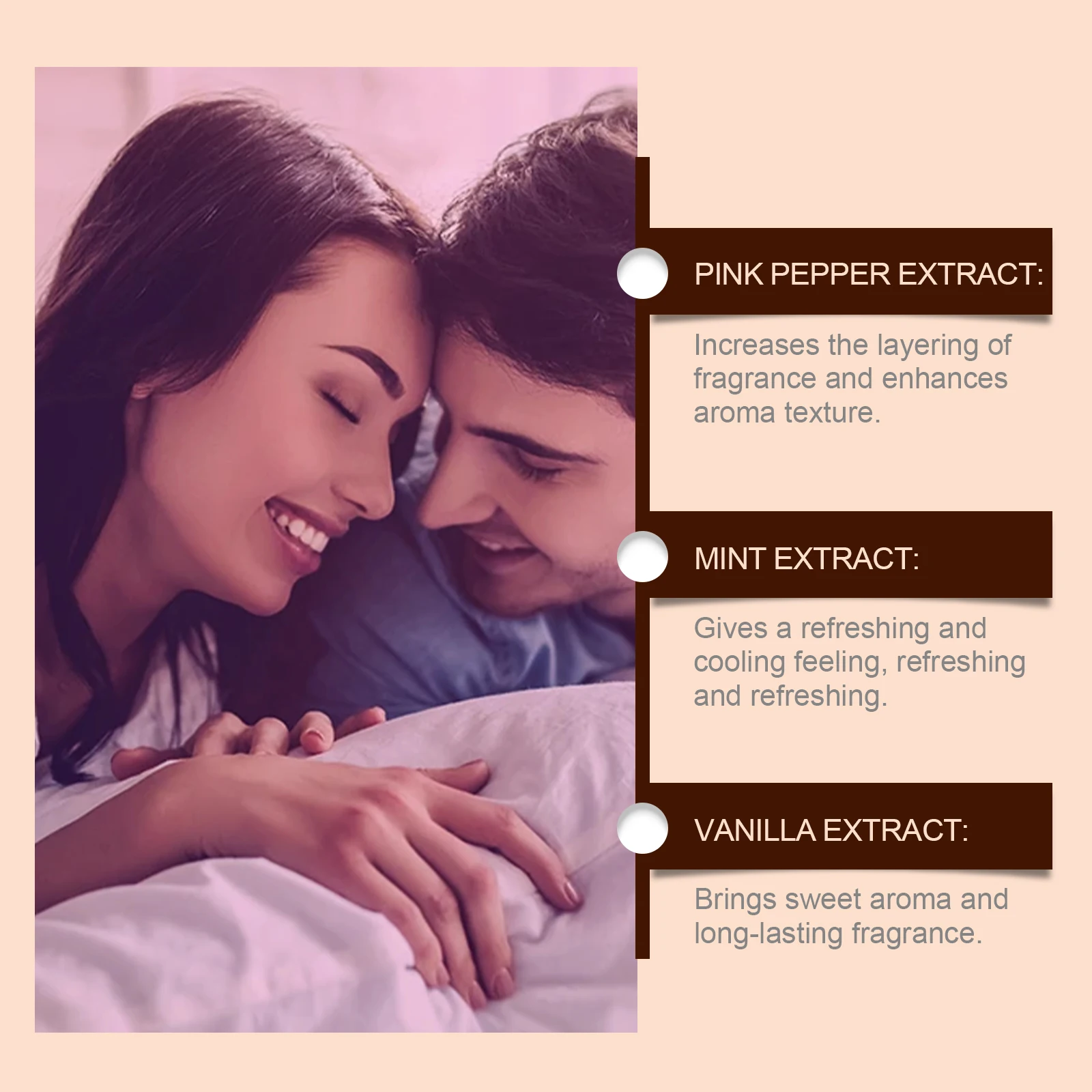 Waniowy lekki zapach w sprayu, długotrwały, roślinny zapach, łatwy do przenoszenia, kwiatowy, z feromonami przyciągającymi mężczyzn, idealny na randkę, do flirtowania, prezent dla kobiet, perfumy.