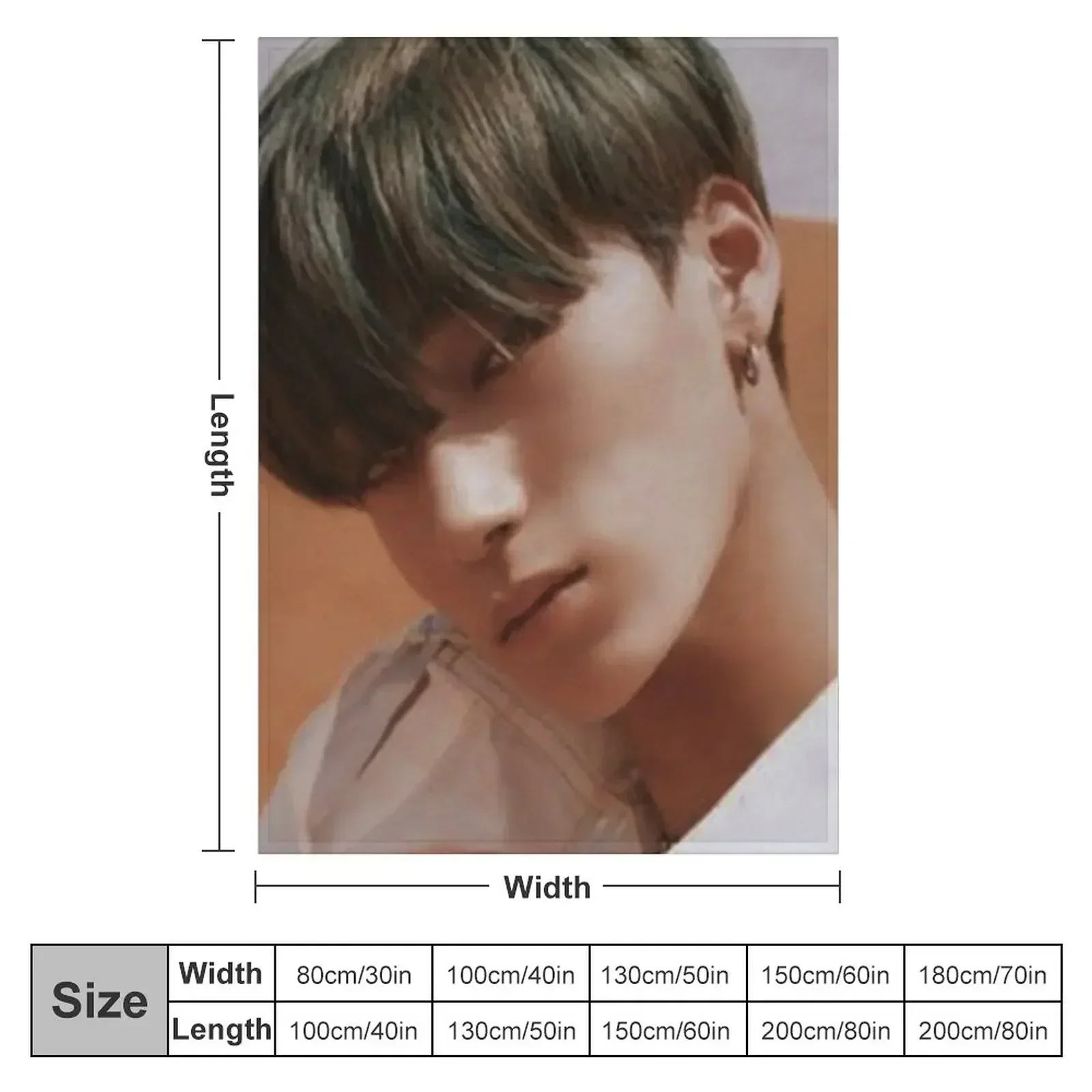 choi san (treasure) Throw Blanket for winter Kid'S Bed covers Decorative Beds Moving anime Blankets