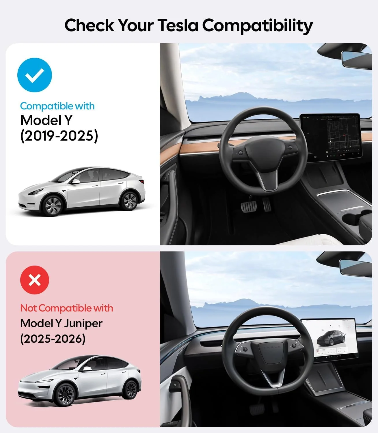 For Tesla Model Y Sunshade Roof [Never Sag, Nano Ice-Crystal Coatings] 3-Gen Heat Insulation Glass Roof Sun Shade, Accessories